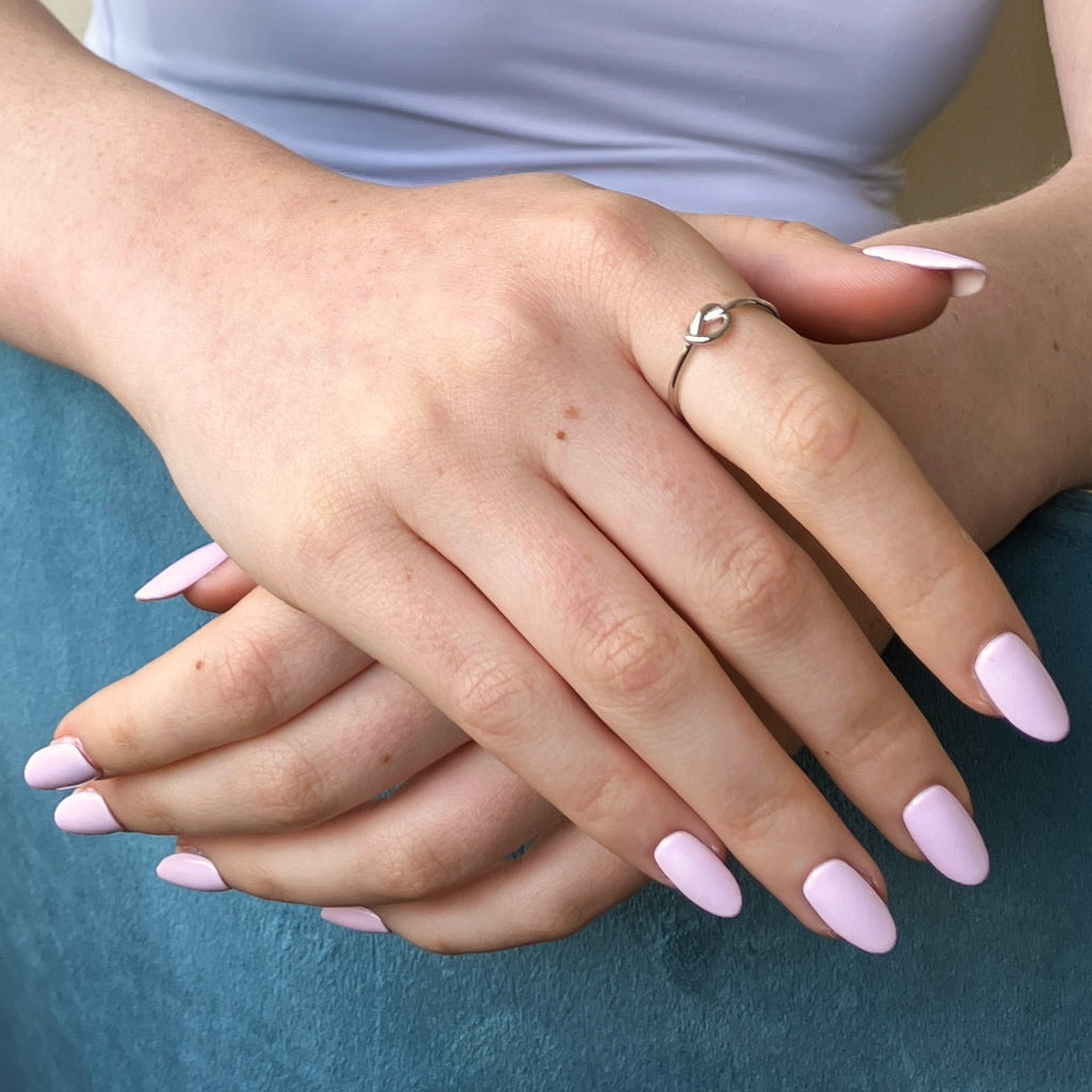 Silver Loveknot Ring 