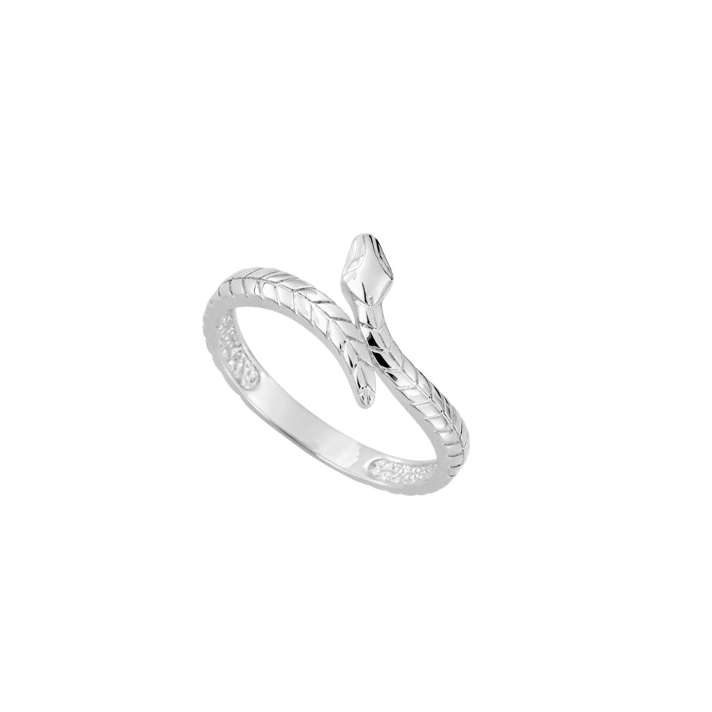 Silver Snake Ring