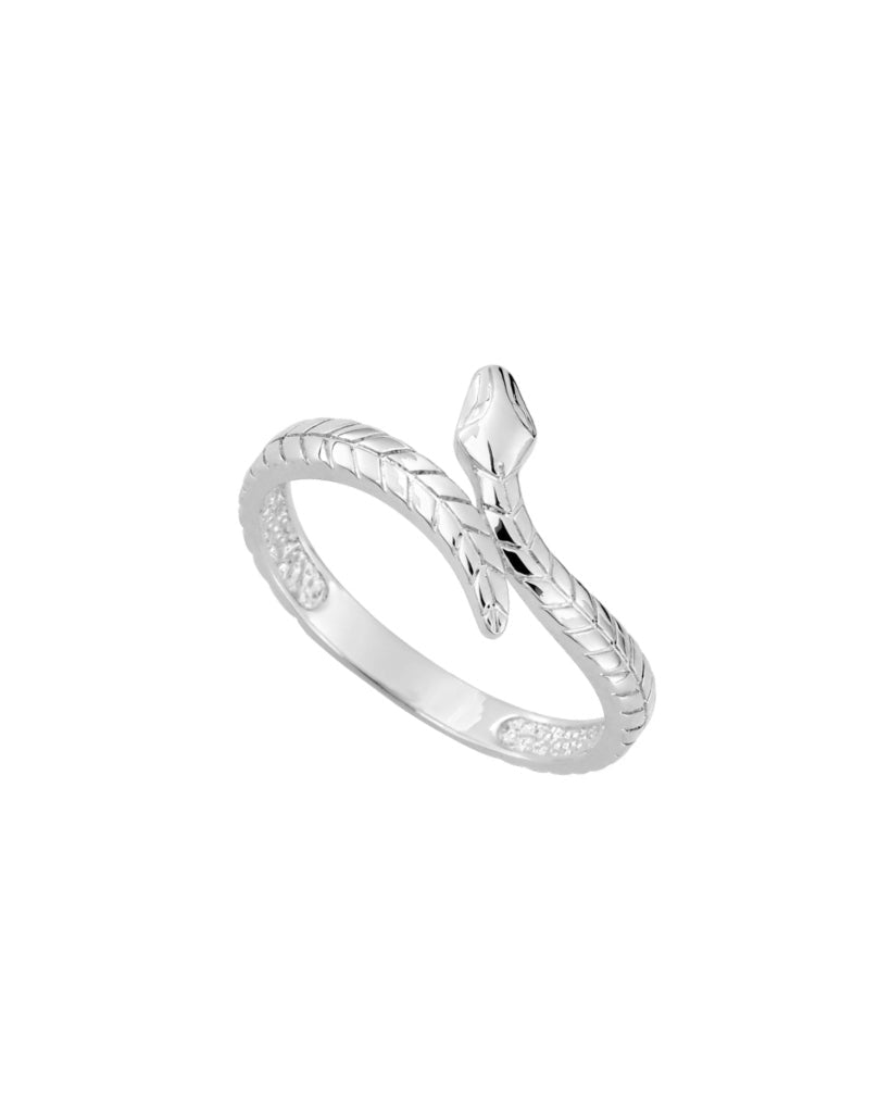 Silver Snake Ring