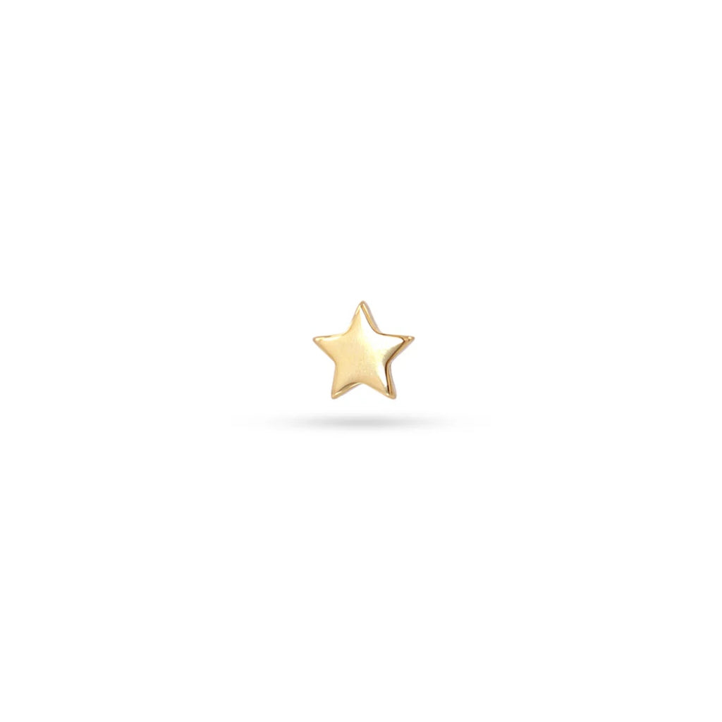 Star Ball Back Single Stud Earring | Anartxy