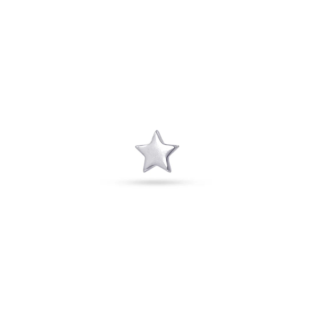 Star Ball Back Single Stud Earring | Anartxy