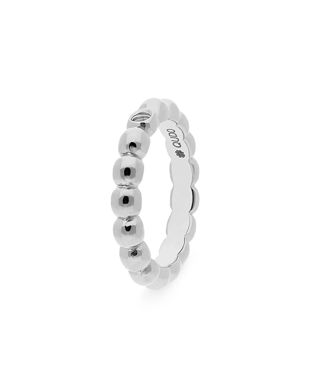 Steel Basic Bubble Ring | Veroli | Qudo