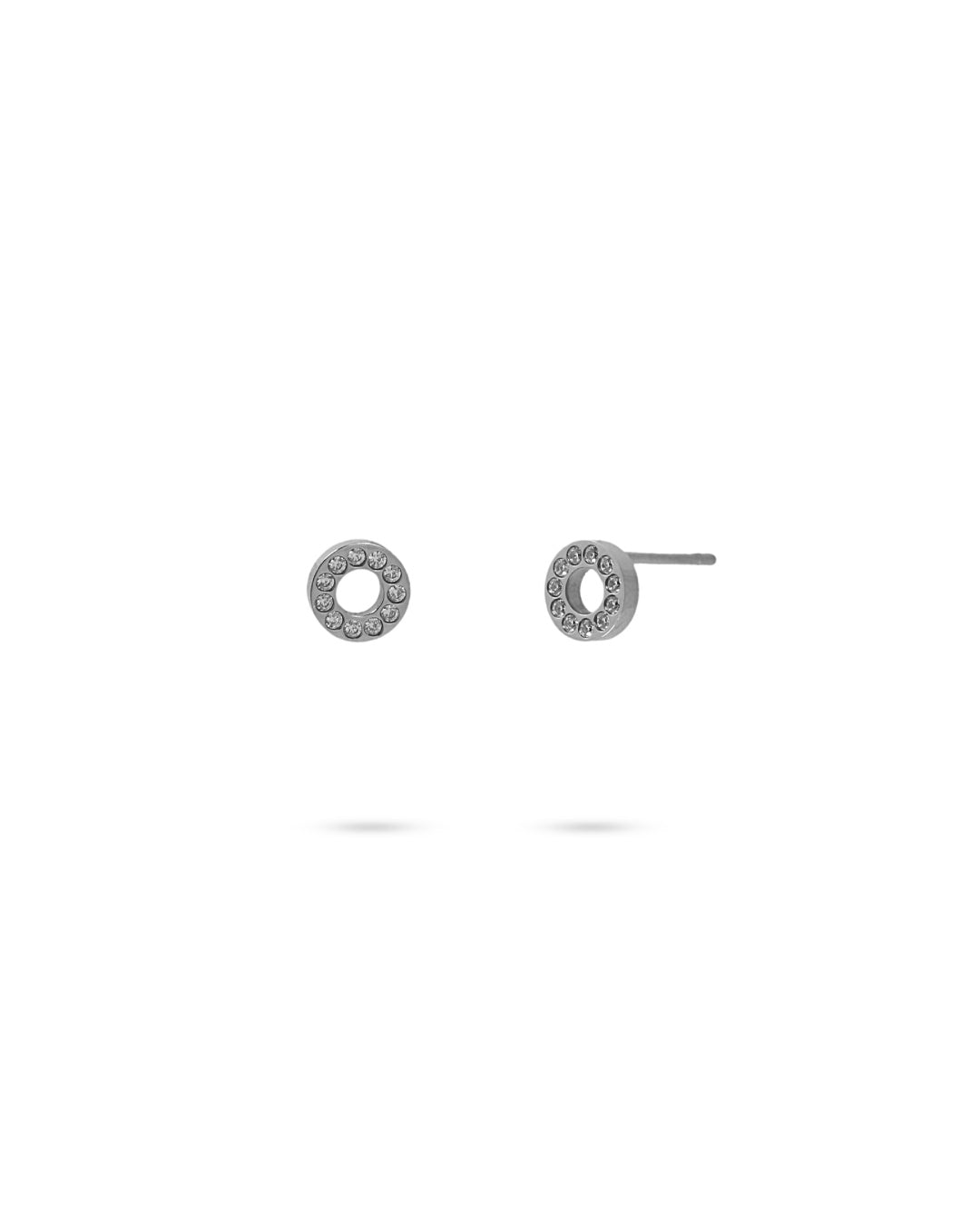 Evil Eye Stud Earrings | Stainless Steel in Gold & Silver
