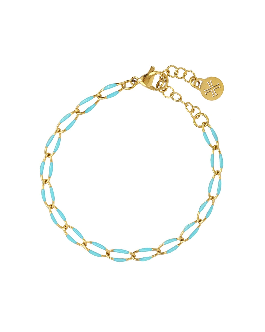 Steel Colour Link Bracelet | Anartxy