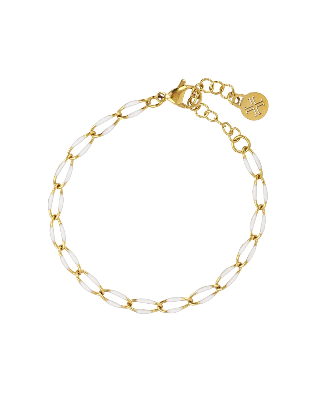 Steel Colour Link Bracelet | Anartxy