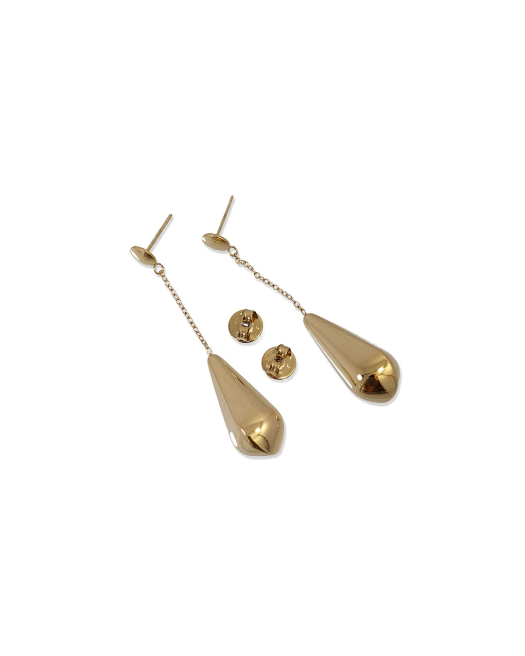 Steel Drop Dangle Stud Earrings | Anartxy