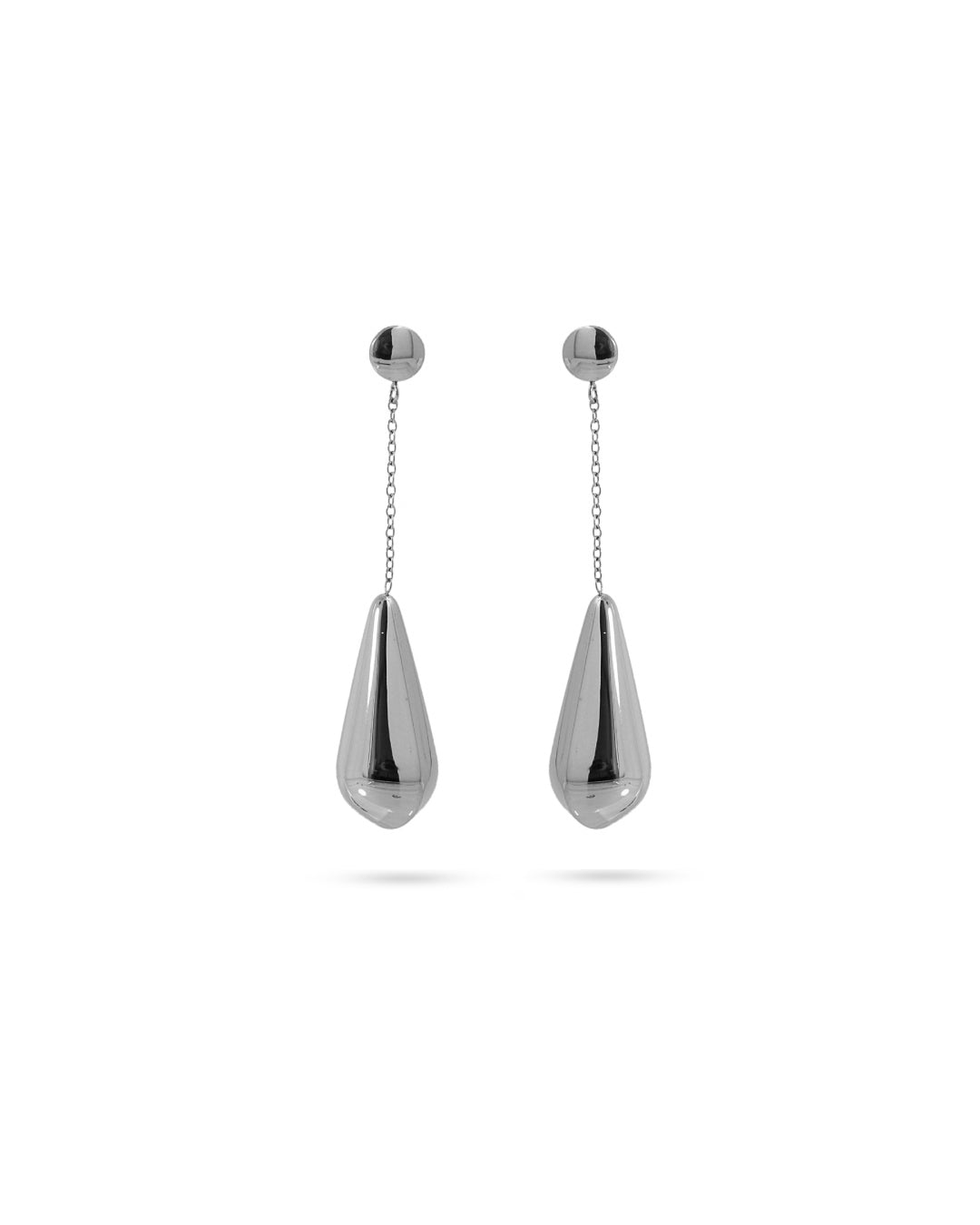 Steel Drop Dangle Stud Earrings | Anartxy
