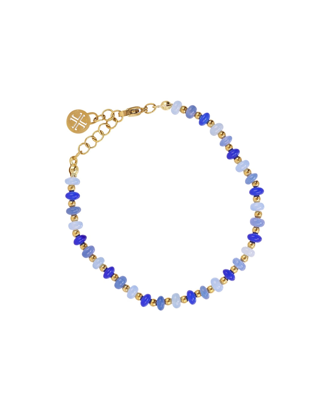 Steel Glass Bead Bracelet | Anartxy