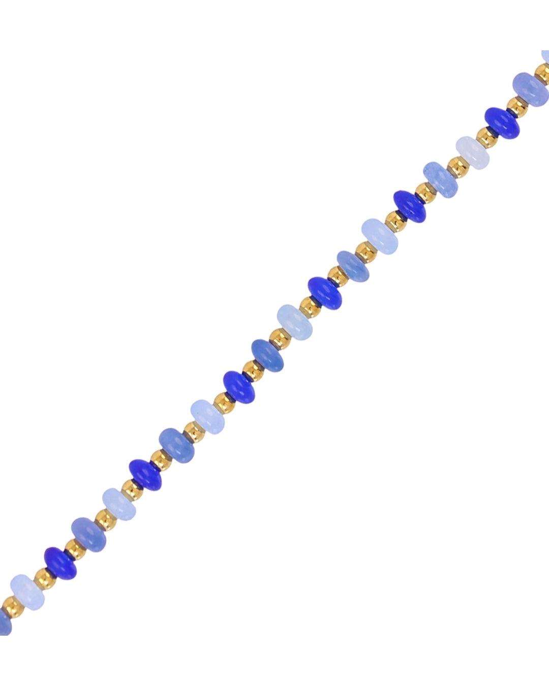 Steel Glass Bead Bracelet | Anartxy