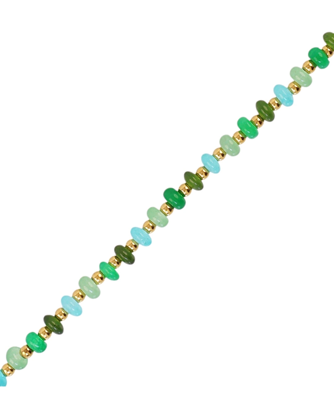 Steel Glass Bead Bracelet | Anartxy