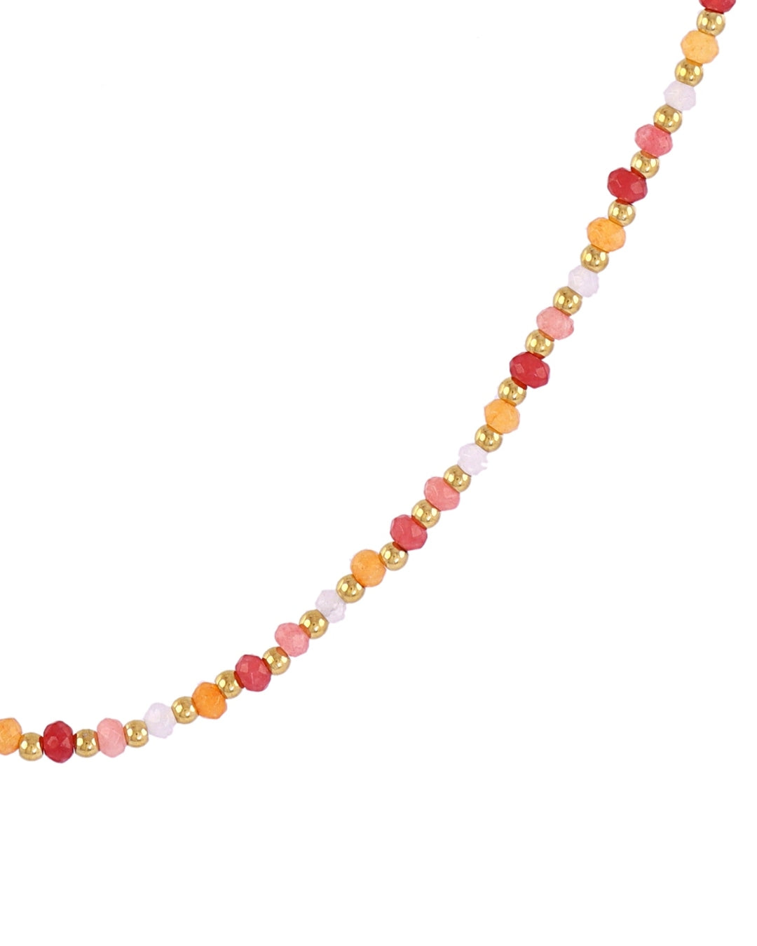 Steel Glass Bead Necklace | Anartxy