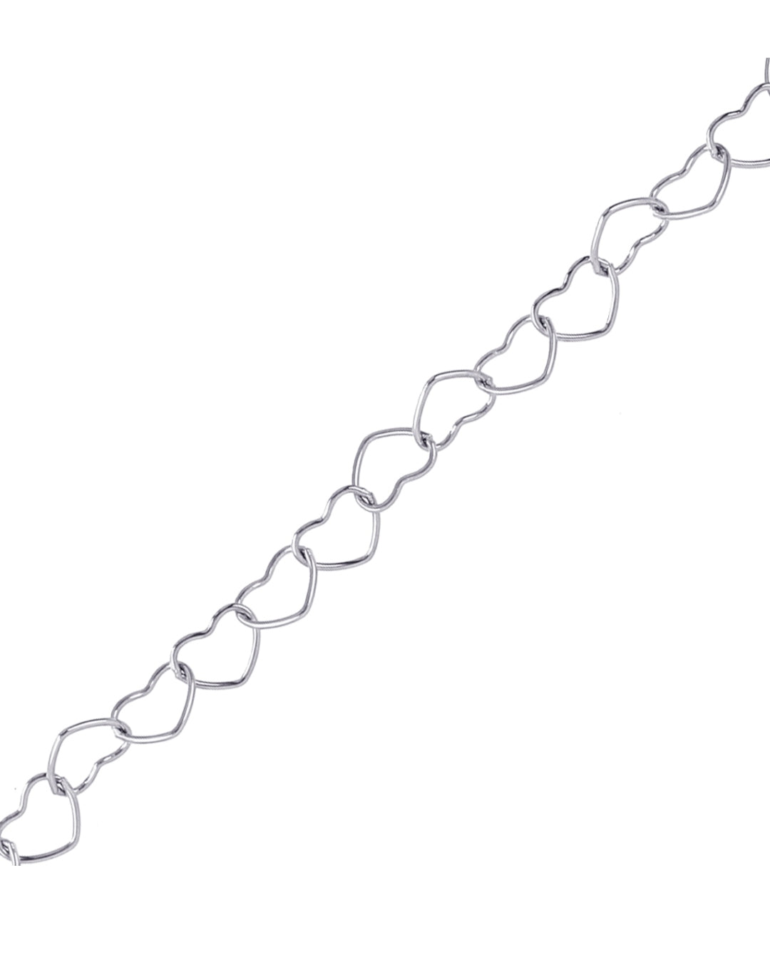 Steel Heart Link Bracelet | Anartxy