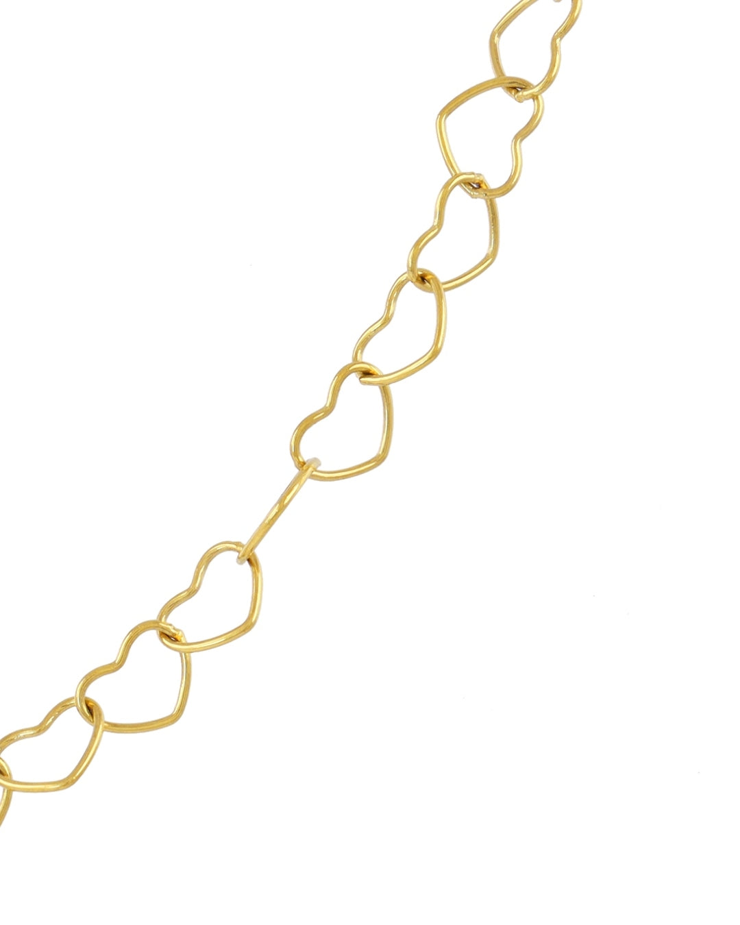 Steel Heart Link Necklace | Anartxy