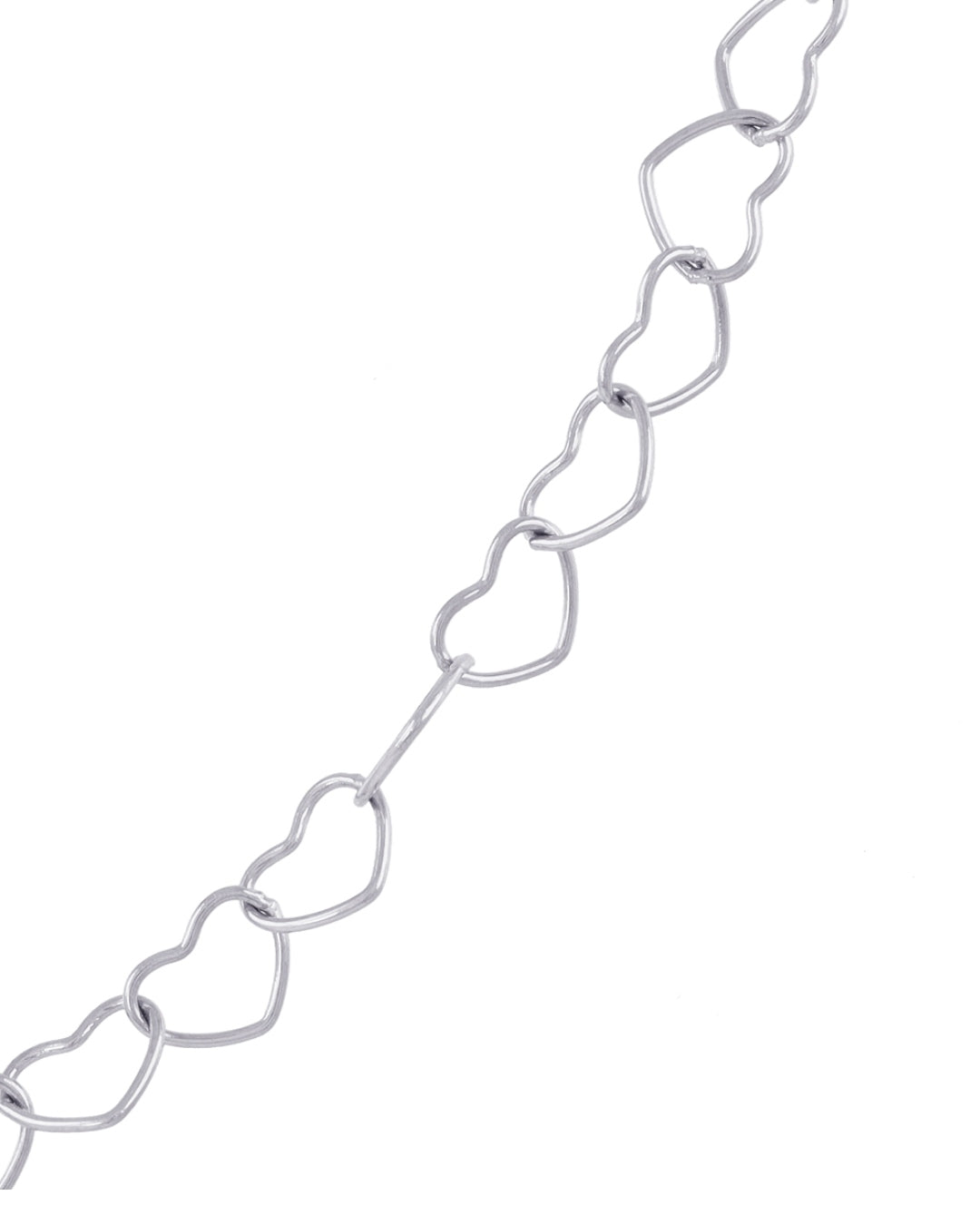 Steel Heart Link Necklace | Anartxy