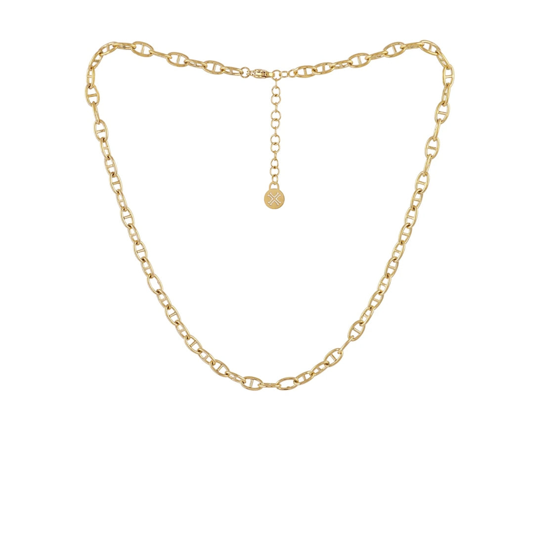 Steel Mariner Chain Necklace | Anartxy