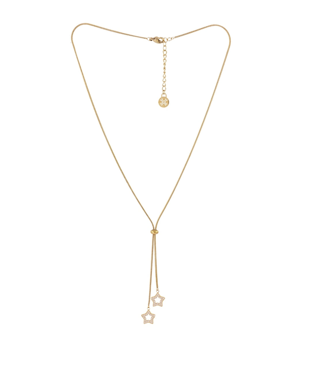 Steel Star Lariat Necklace | Anartxy