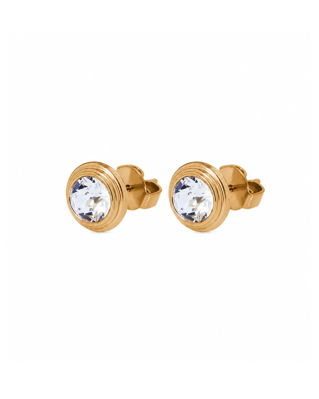 Steel Stud Earrings | Oroli | Qudo
