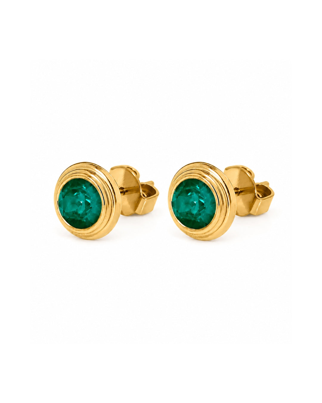 Steel Stud Earrings | Oroli | Qudo