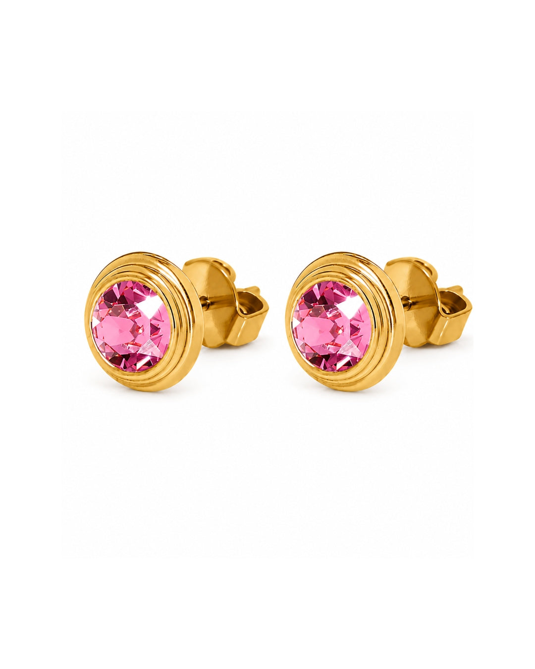 Steel Stud Earrings | Oroli | Qudo