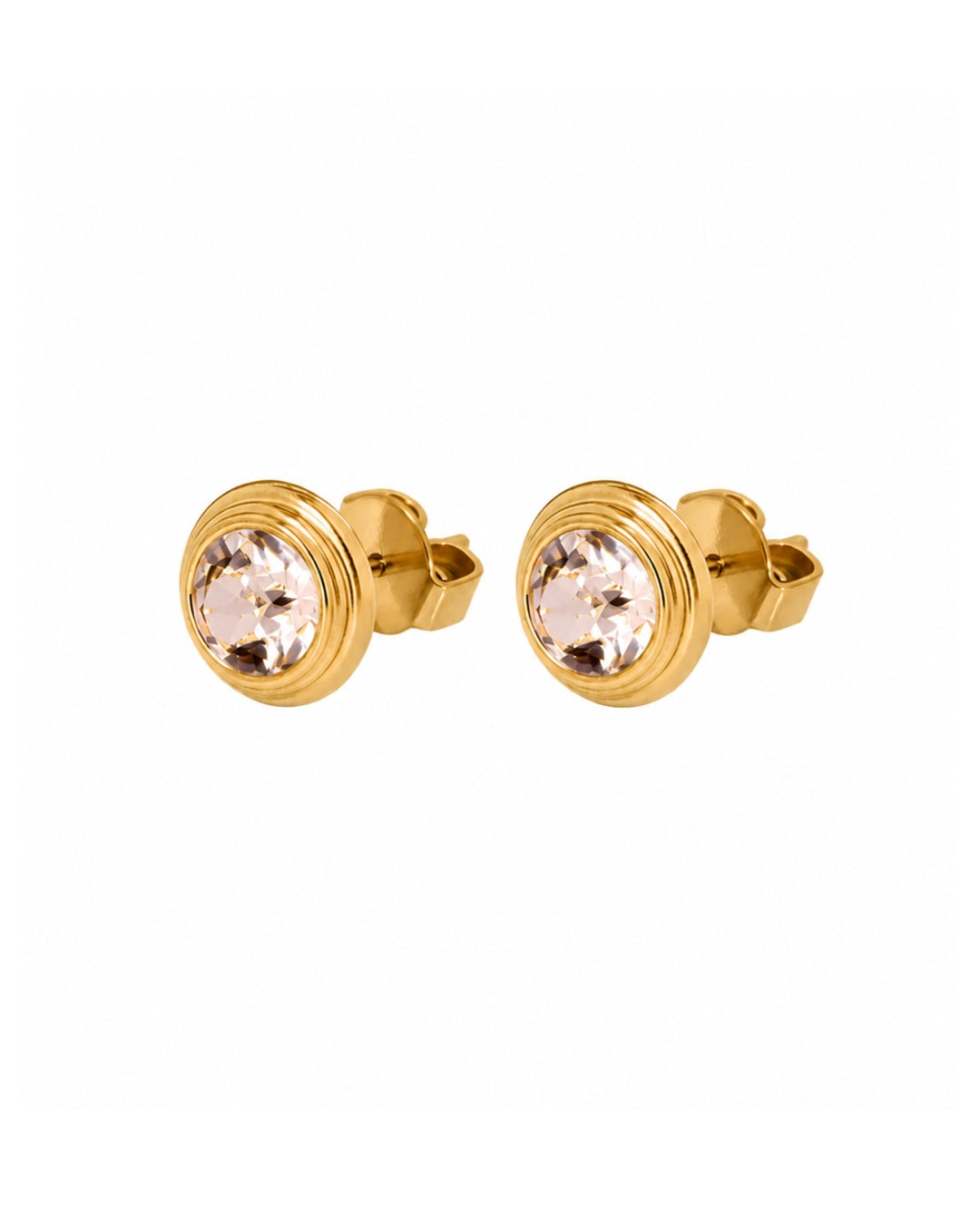 Steel Stud Earrings | Oroli | Qudo