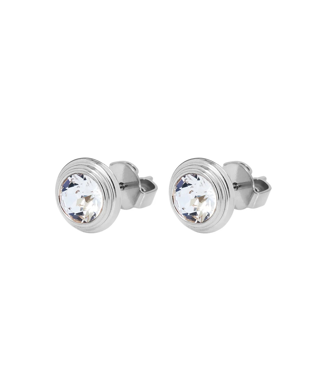 Steel Stud Earrings | Oroli | Qudo