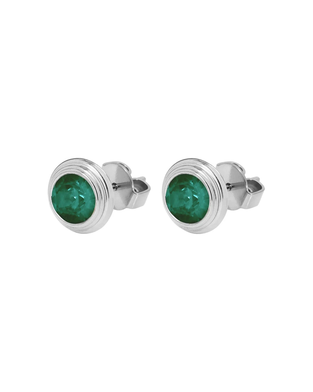 Steel Stud Earrings | Oroli | Qudo