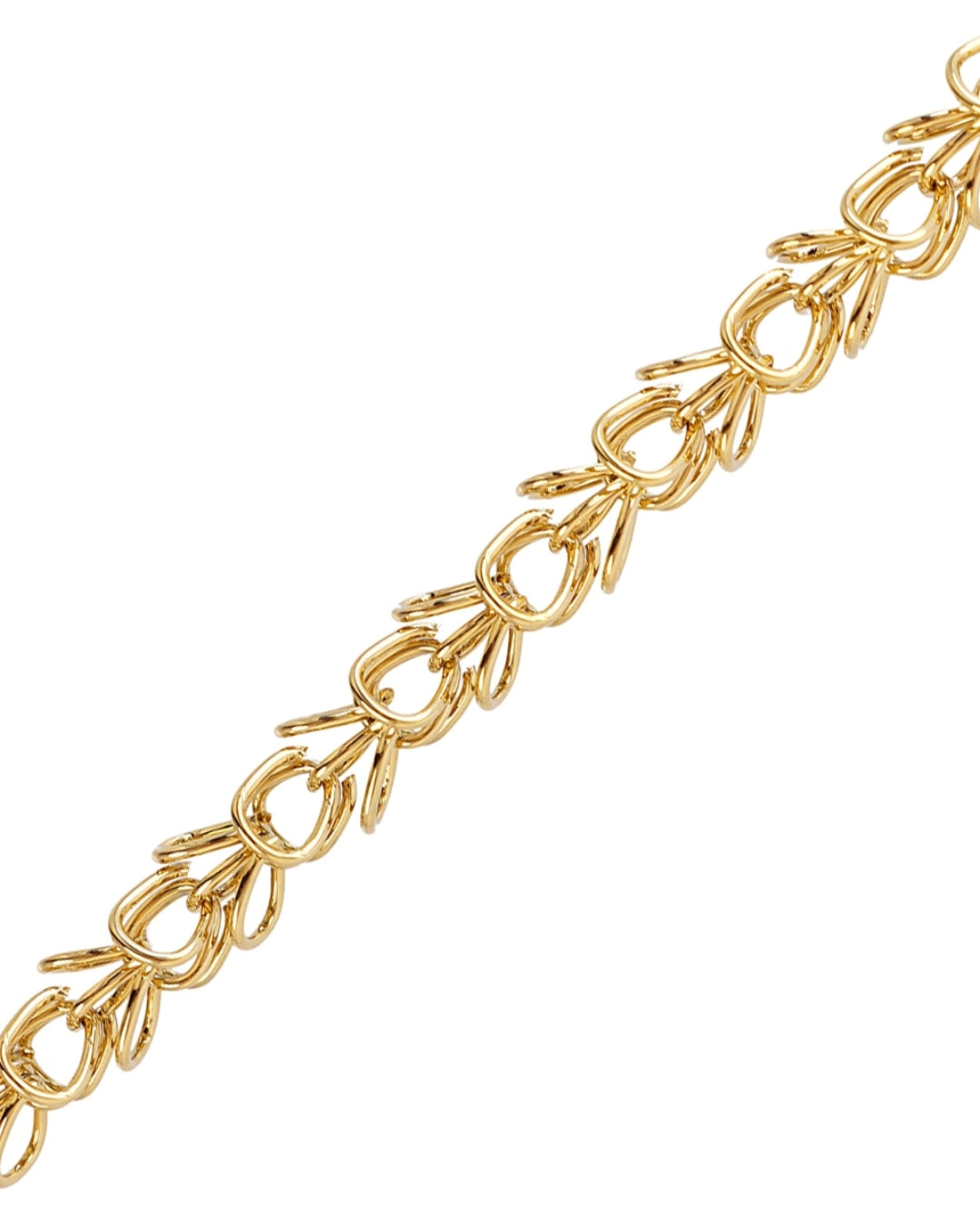 Steel Multi Loop Chain Bracelet | Anartxy