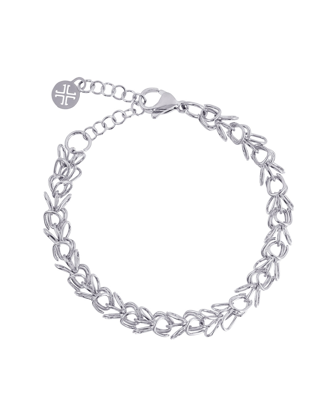 Steel Multi Loop Chain Bracelet | Anartxy