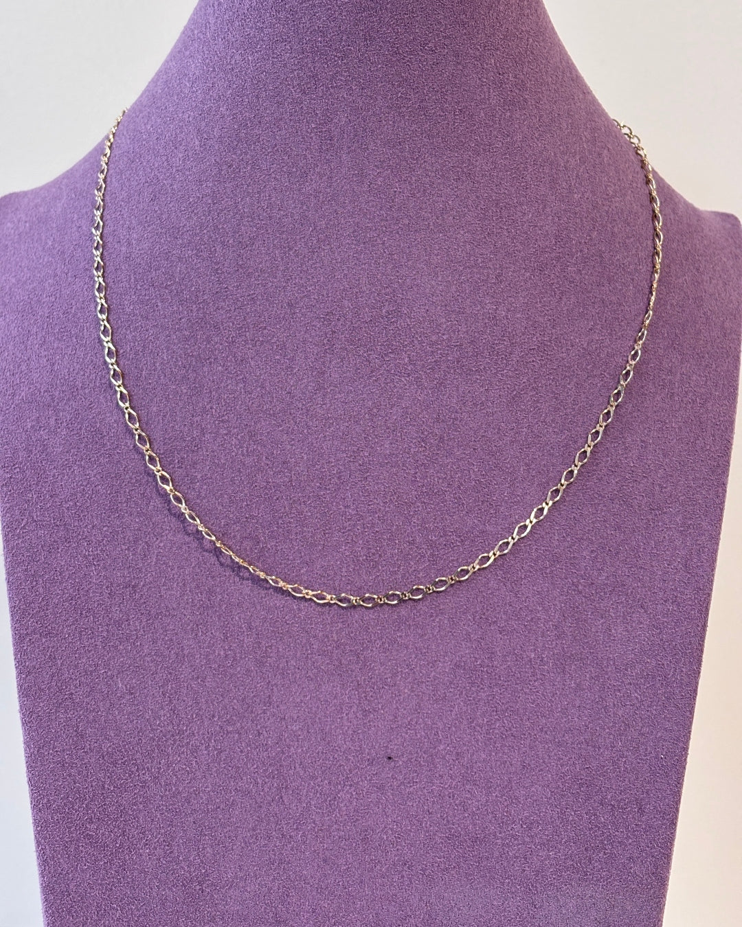 Sterling Silver Figaro Chain Necklace | Larino