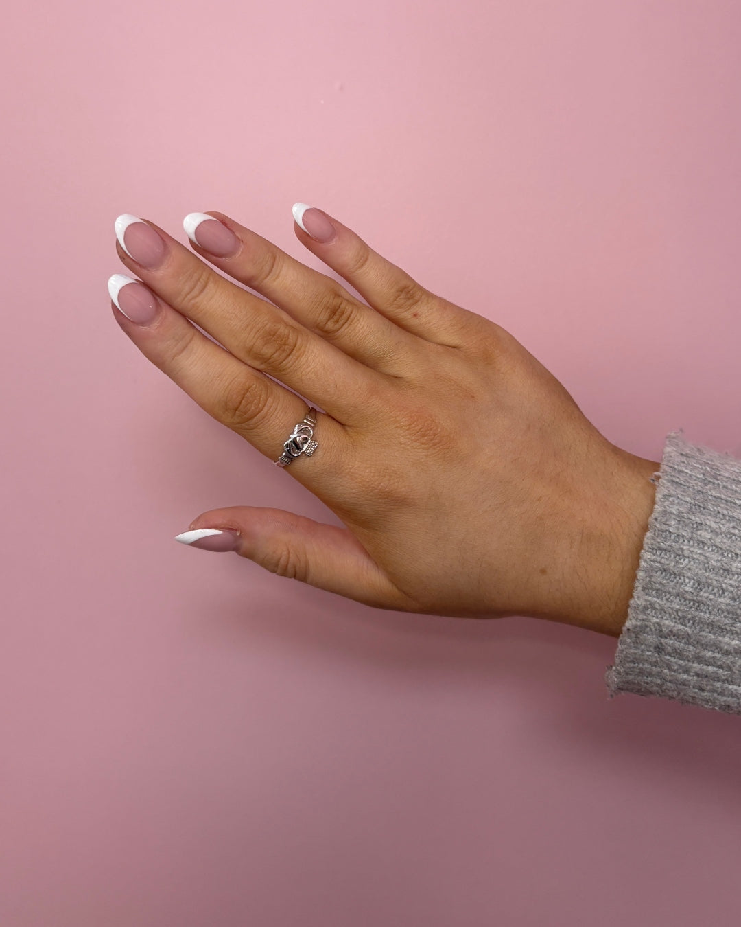 Sterling Silver Light Claddagh Ring