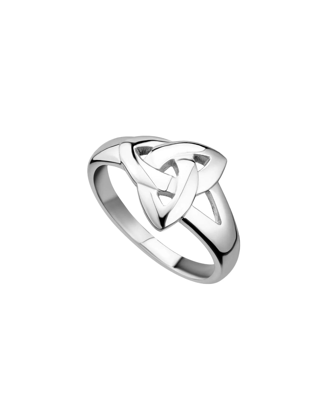 Sterling Silver Trinity Knot Ring | Solvar
