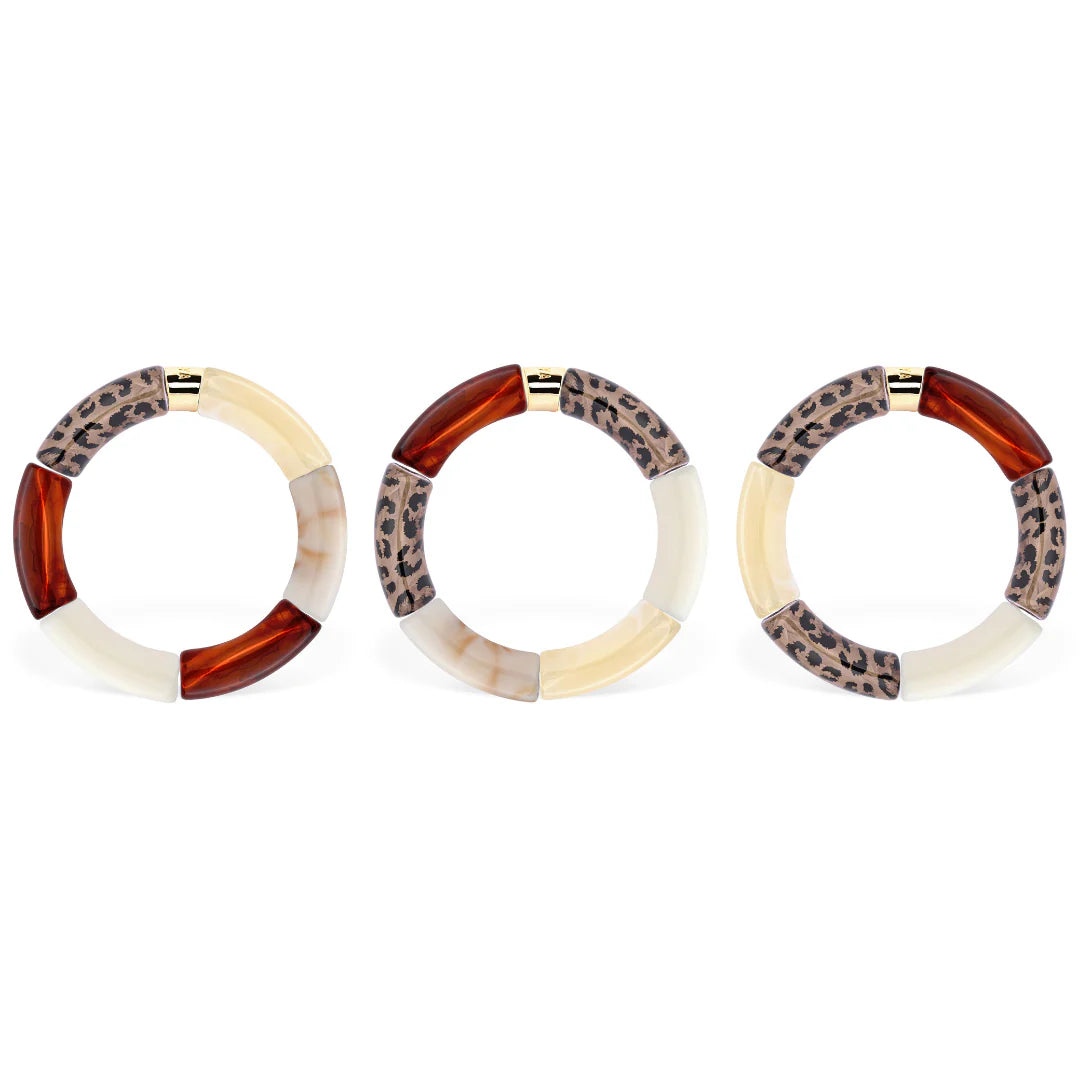 Colourful Resin Bracelet | Feli | Parabaya