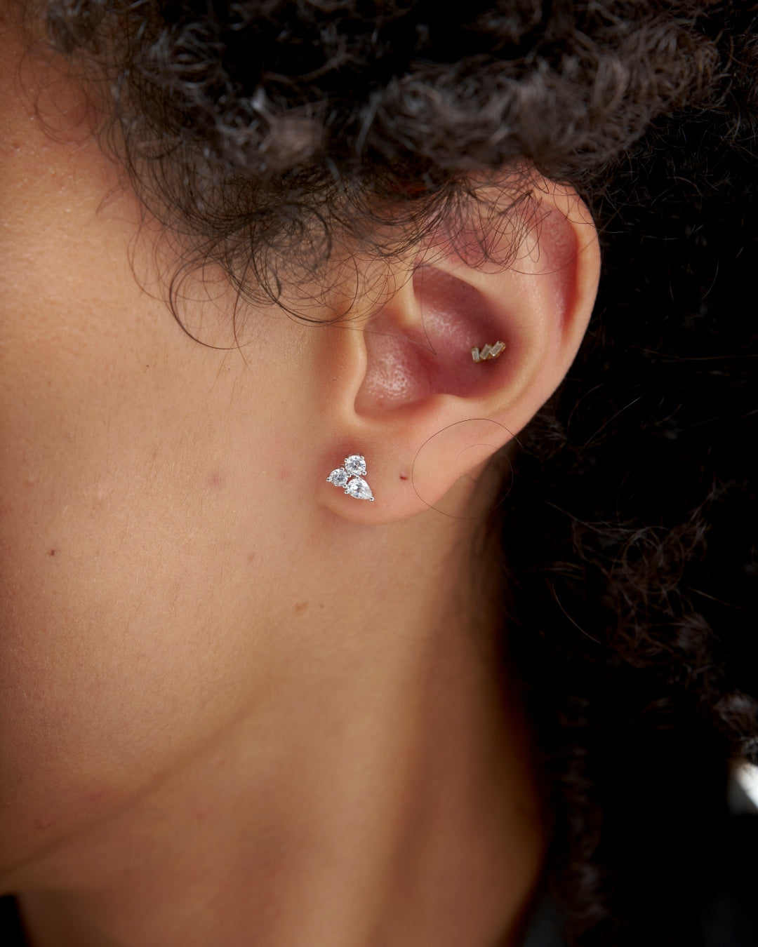 Sterling Silver Constellation Stud Earrings | Ciel