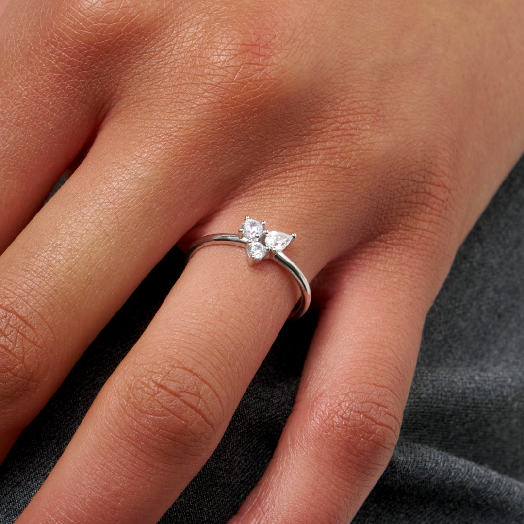 Sterling Silver Constellation Ring | Vela