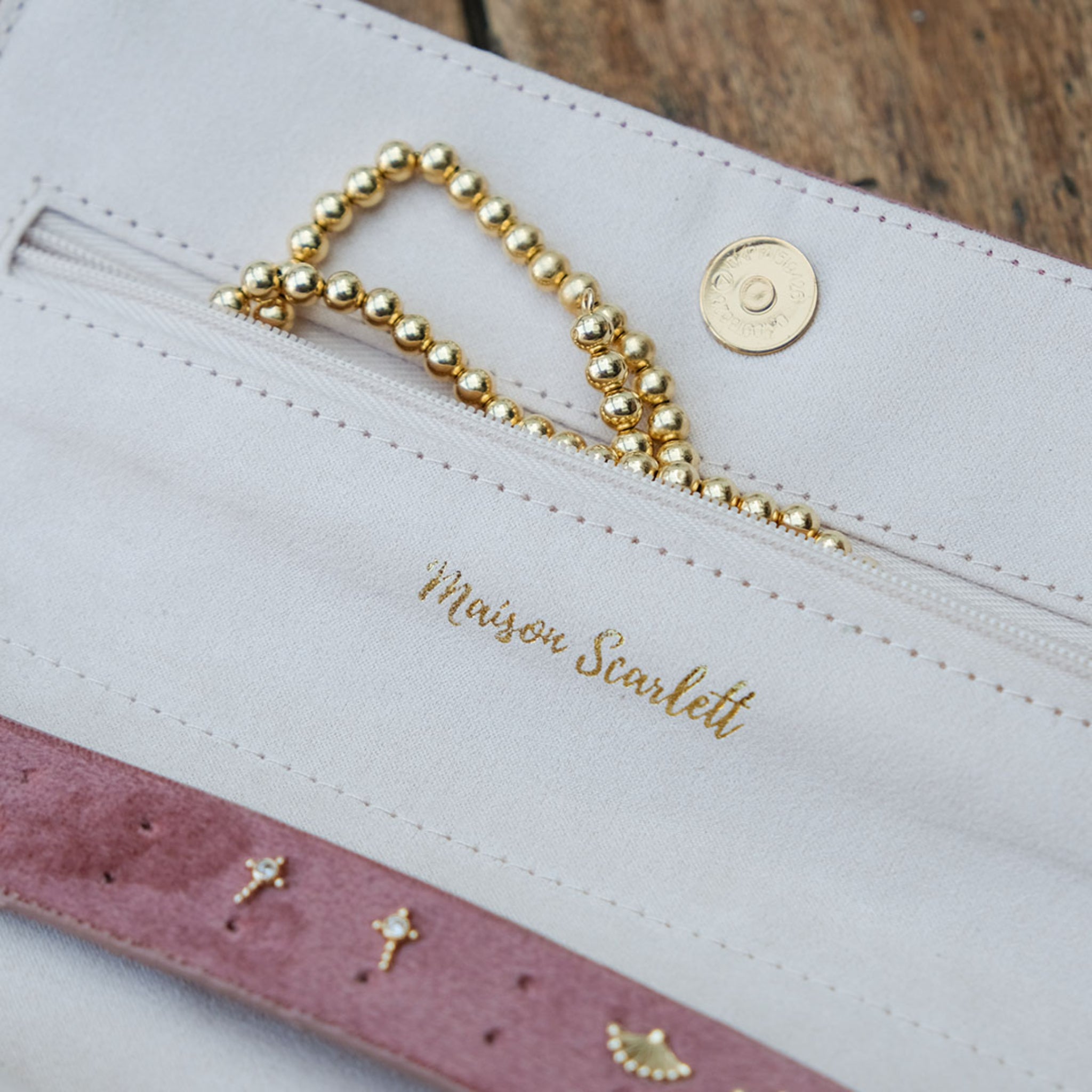 Jewellery Travel Pouch | Catherine | Velvet | Maison Scarlett