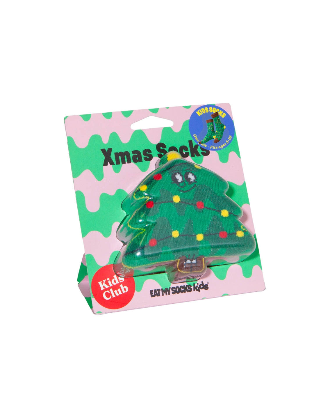 Xmas Tree Kids Socks | 3D Pack | Eat My Socks