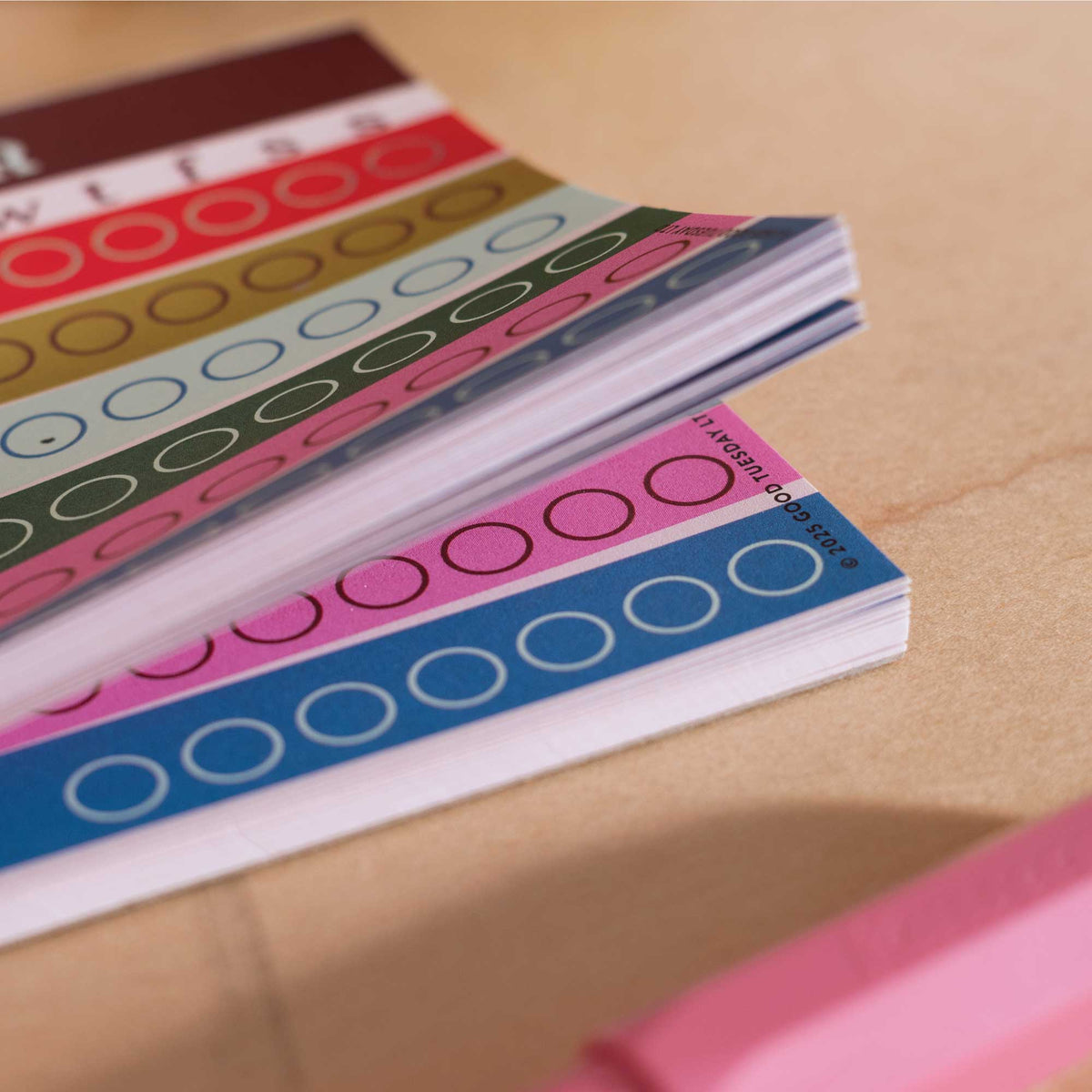 Weekly Habit Tracker A6 Pad | Work Hard, Play Nice | Good Tuesday
