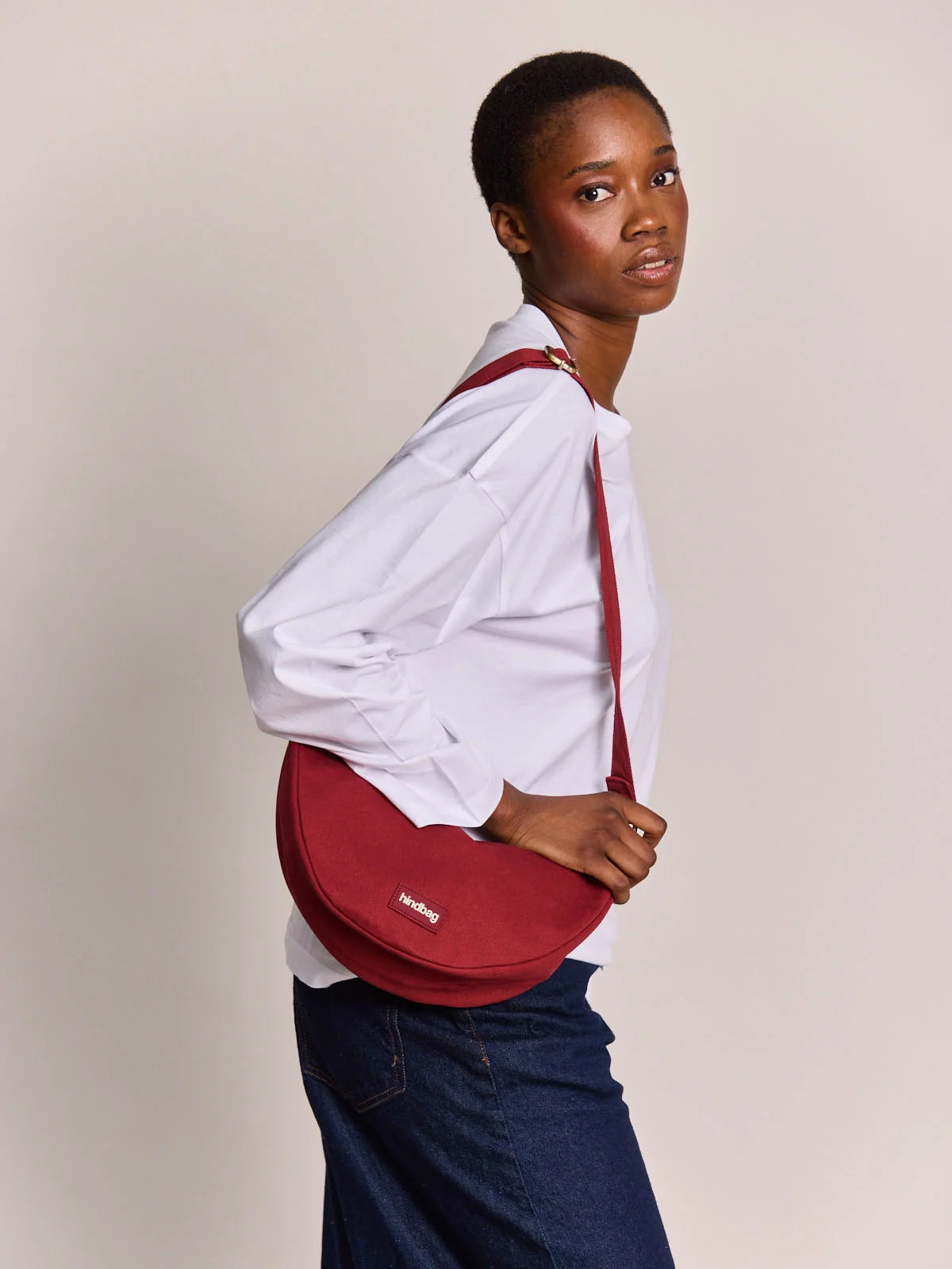 Crossbody Banana Bag | Andrea | Hindbag