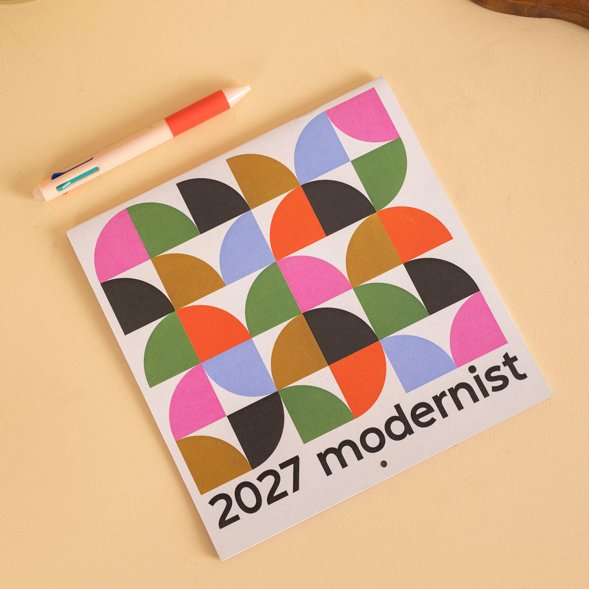 2027 Compact Wall Calendar | Modernist | Good Tuesday