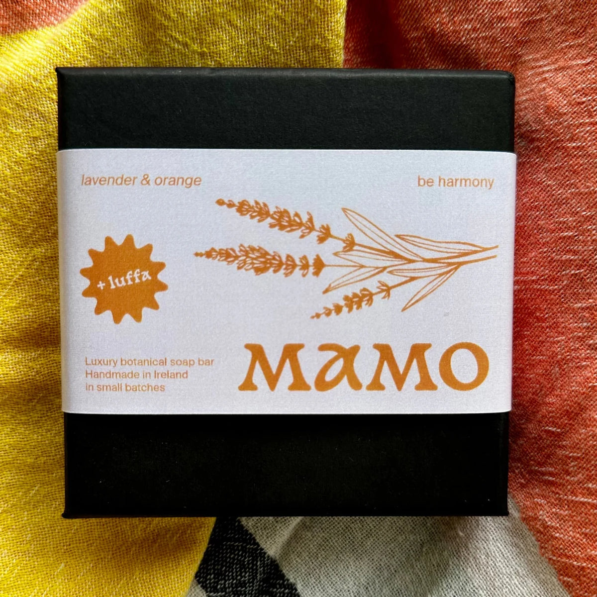 Lavender & Orange Luffa Soap | Be Harmony | Mamo