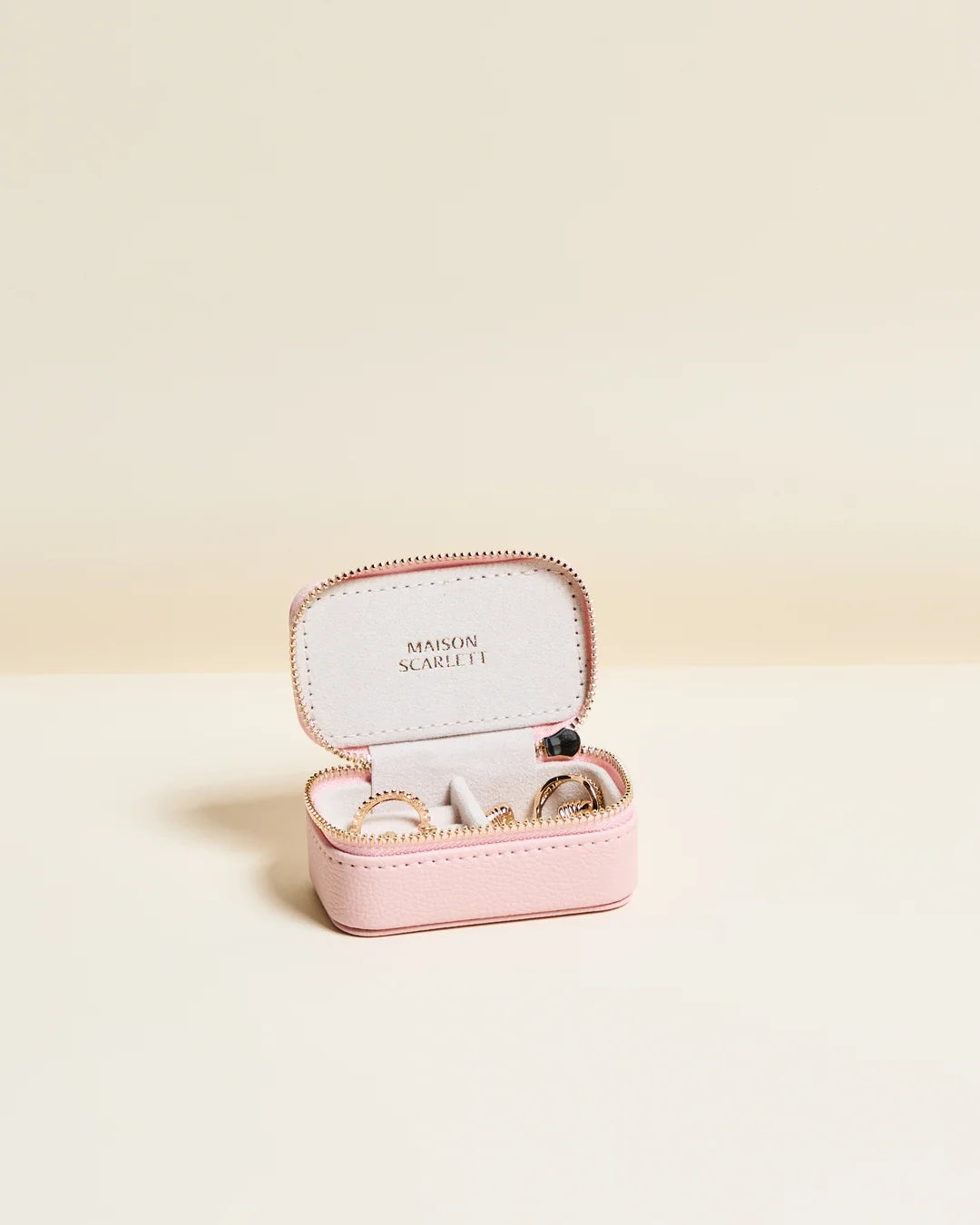 Mini Jewellery Travel Case | Marie | Faux Leather | Maison Scarlett