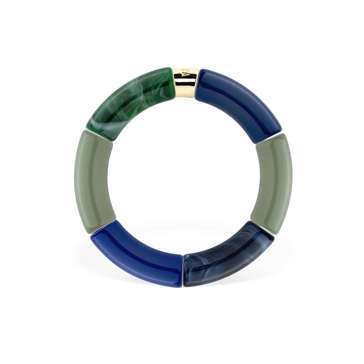 Colourful Resin Bracelet | Marinho | Parabaya