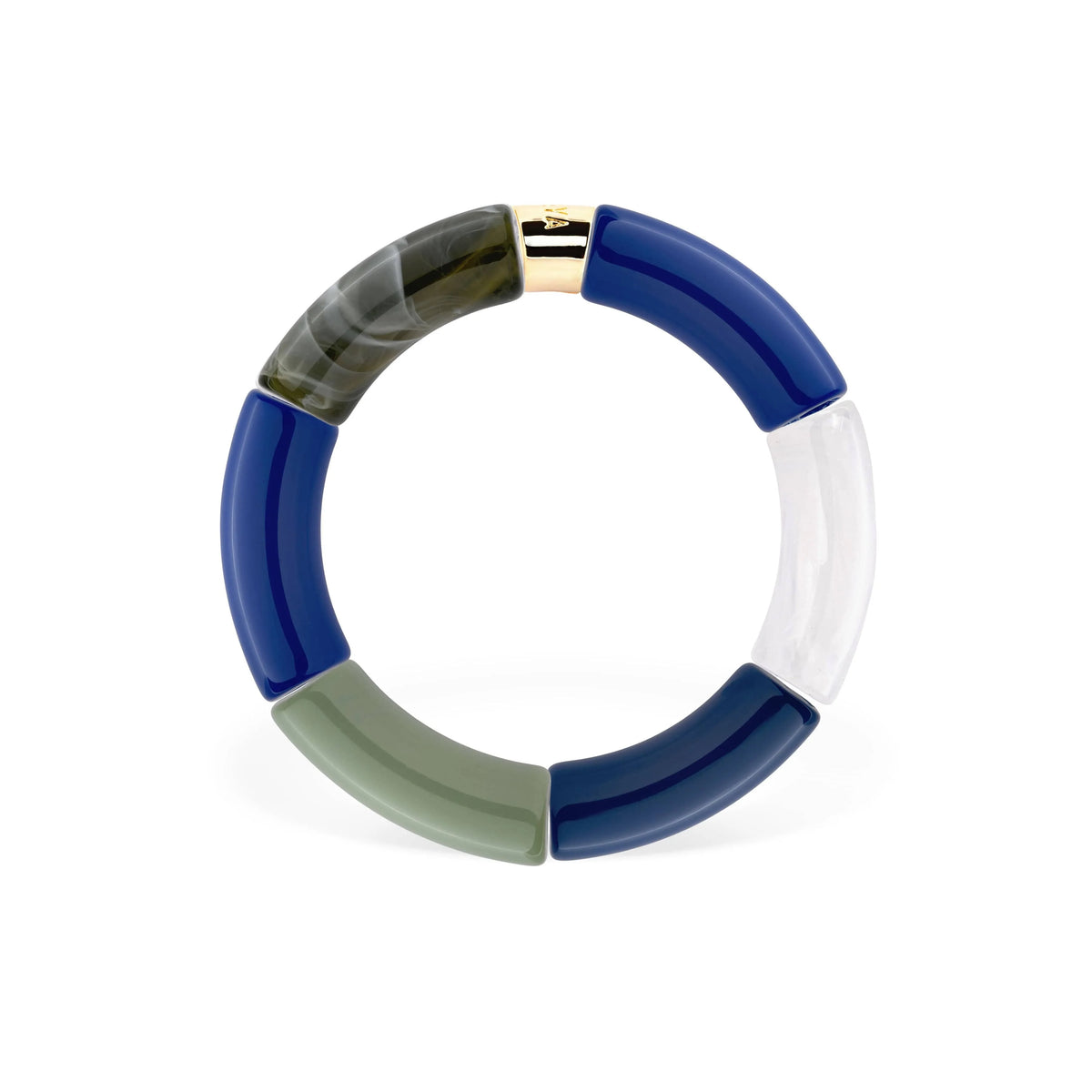 Colourful Resin Bracelet | Marinho | Parabaya