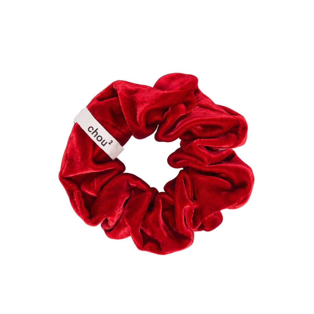 Hair Scrunchie | Burgundy Velvet | Chou²