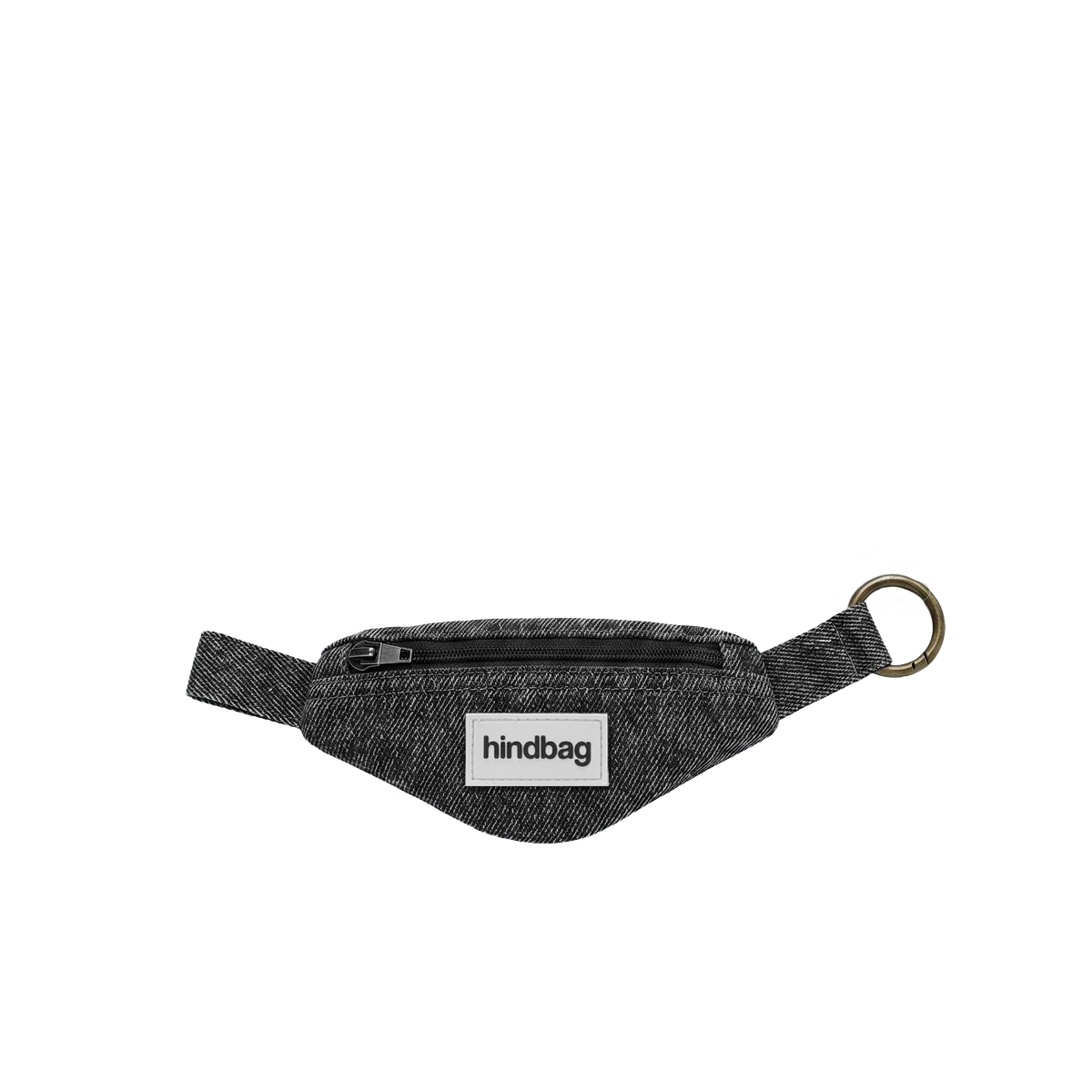 Côme Banana Bag Keychain | Denim | Hindbag