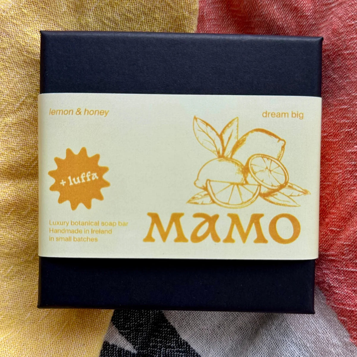 Honey & Lemongrass Luffa Soap | Dream Big | Mamo