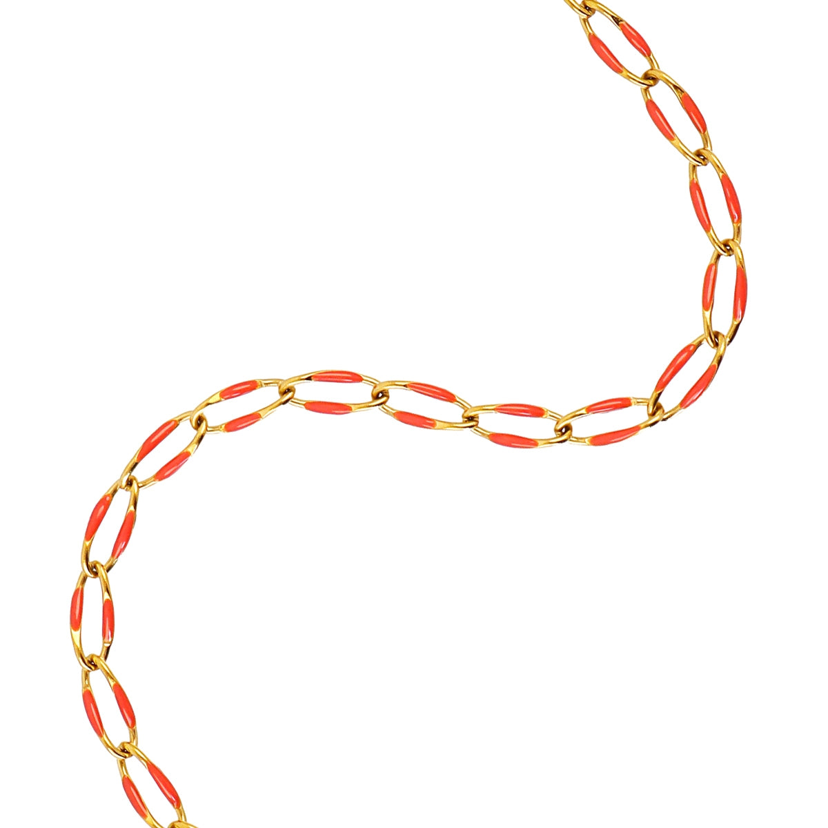 Steel Colour Link Anklet | Anartxy
