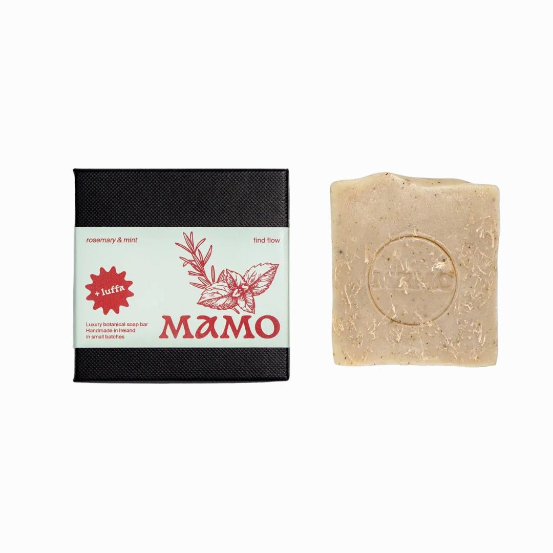 Rosemary & Mint Luffa Soap | Find Flow | Mamo