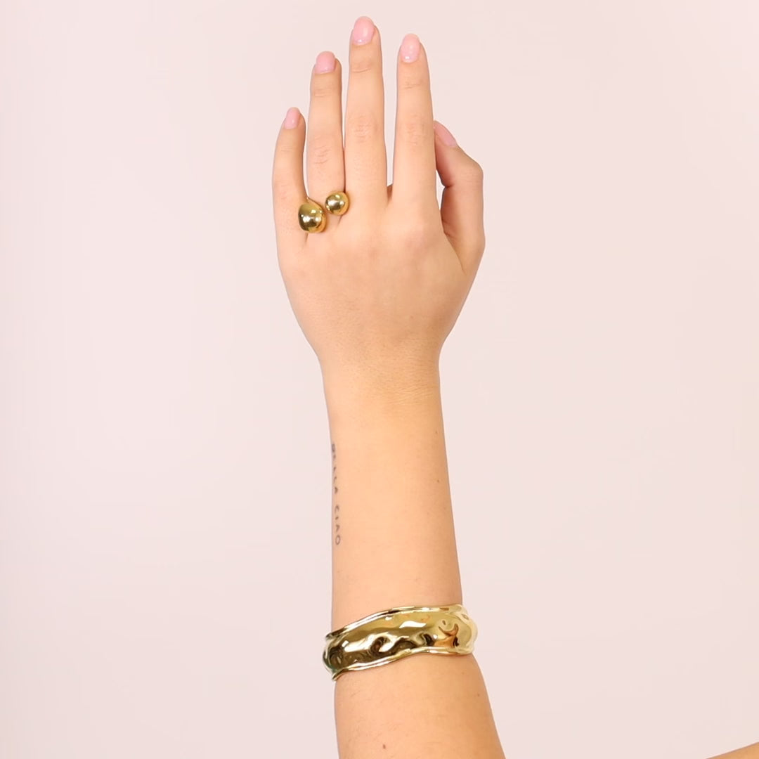 Cuff Bangle Bracelet | Anartxy