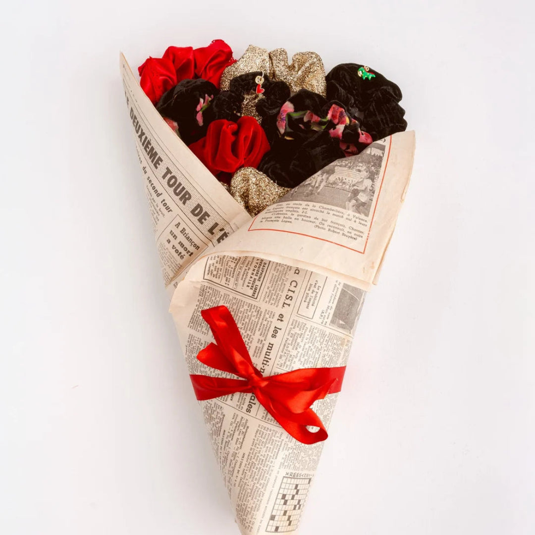 Hair Scrunchie | Burgundy Velvet | Chou²